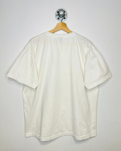 Vintage “Why I Can’t Wear Shorts” White Tee Shirt