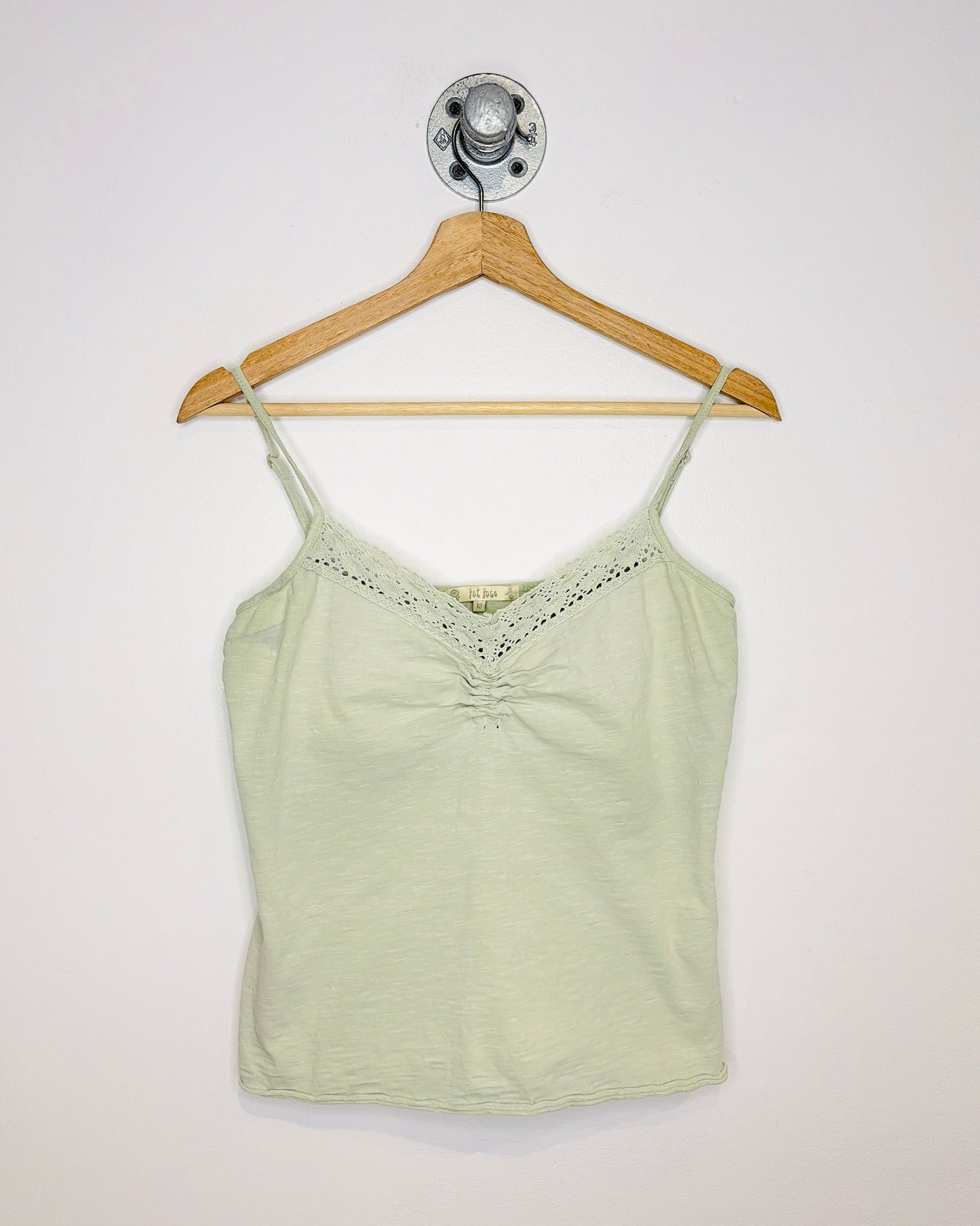 Y2K Women's "Fat Face" Earth Tone Tank Top