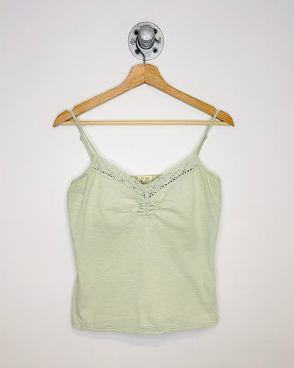 Y2K Women's "Fat Face" Earth Tone Tank Top