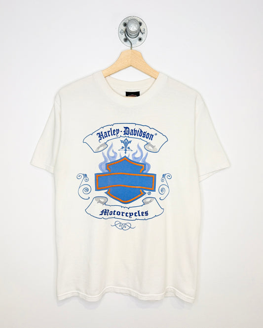 2000s Harley Davidson Cancun White Tee Shirt
