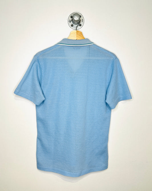 Vintage 70s Vilana Light Blue Collared Shirt