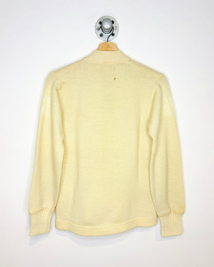 Vintage 50s/60s Tan Heavywight Cardigan