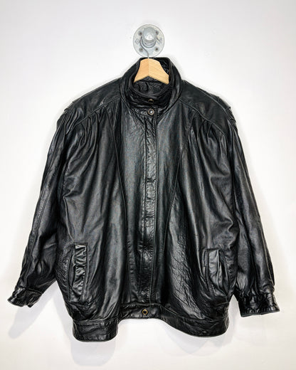 Vintage 90s Old Hide House Leather Jacket