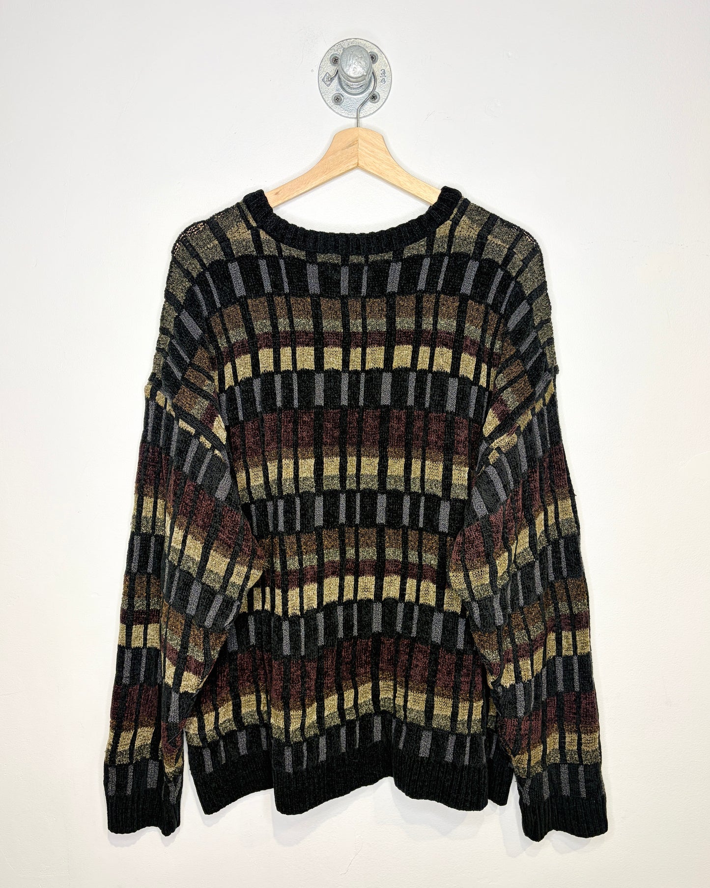 2000s Mercer Street Studio Black & Brown Sweater