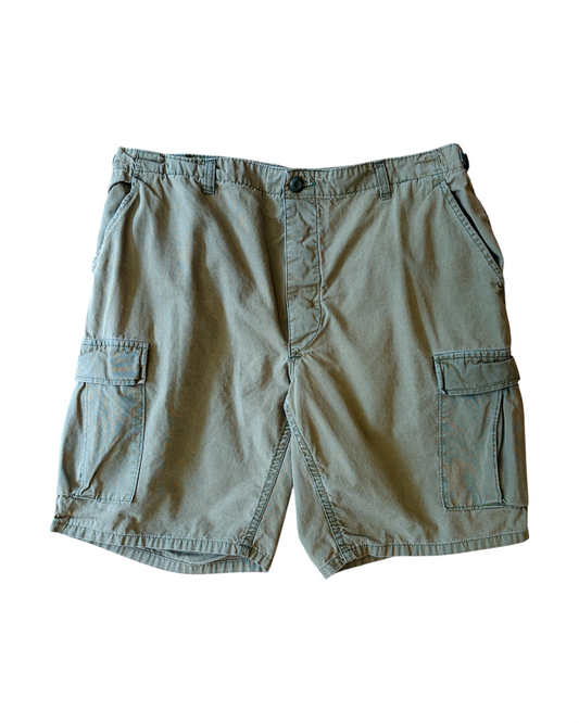 Army Supply Green Utility Cargo Shorts