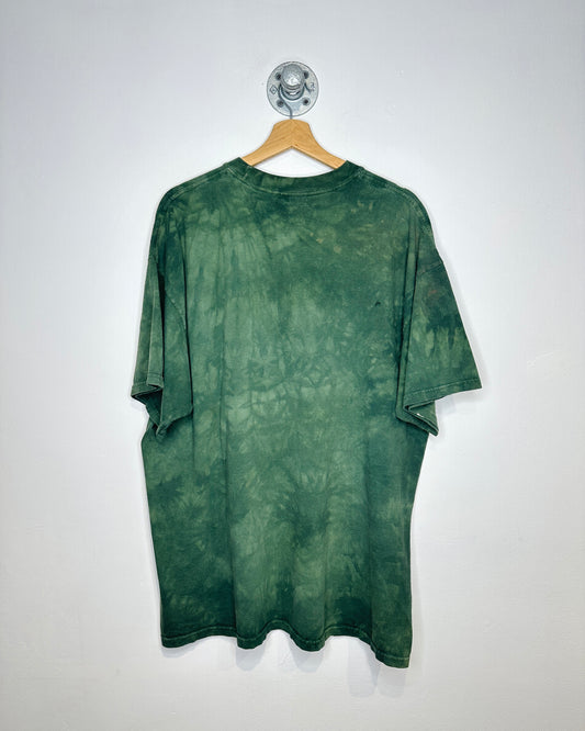 Vintage The Mountain Horse And Carriage Green Dye Tee Shirt