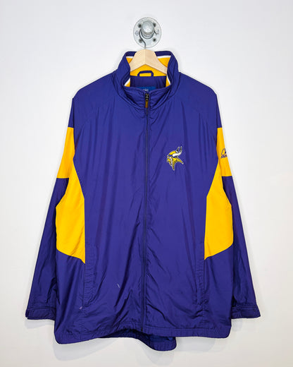 2000s NFL Minnesota Vikings Purple Windbreaker Jacket