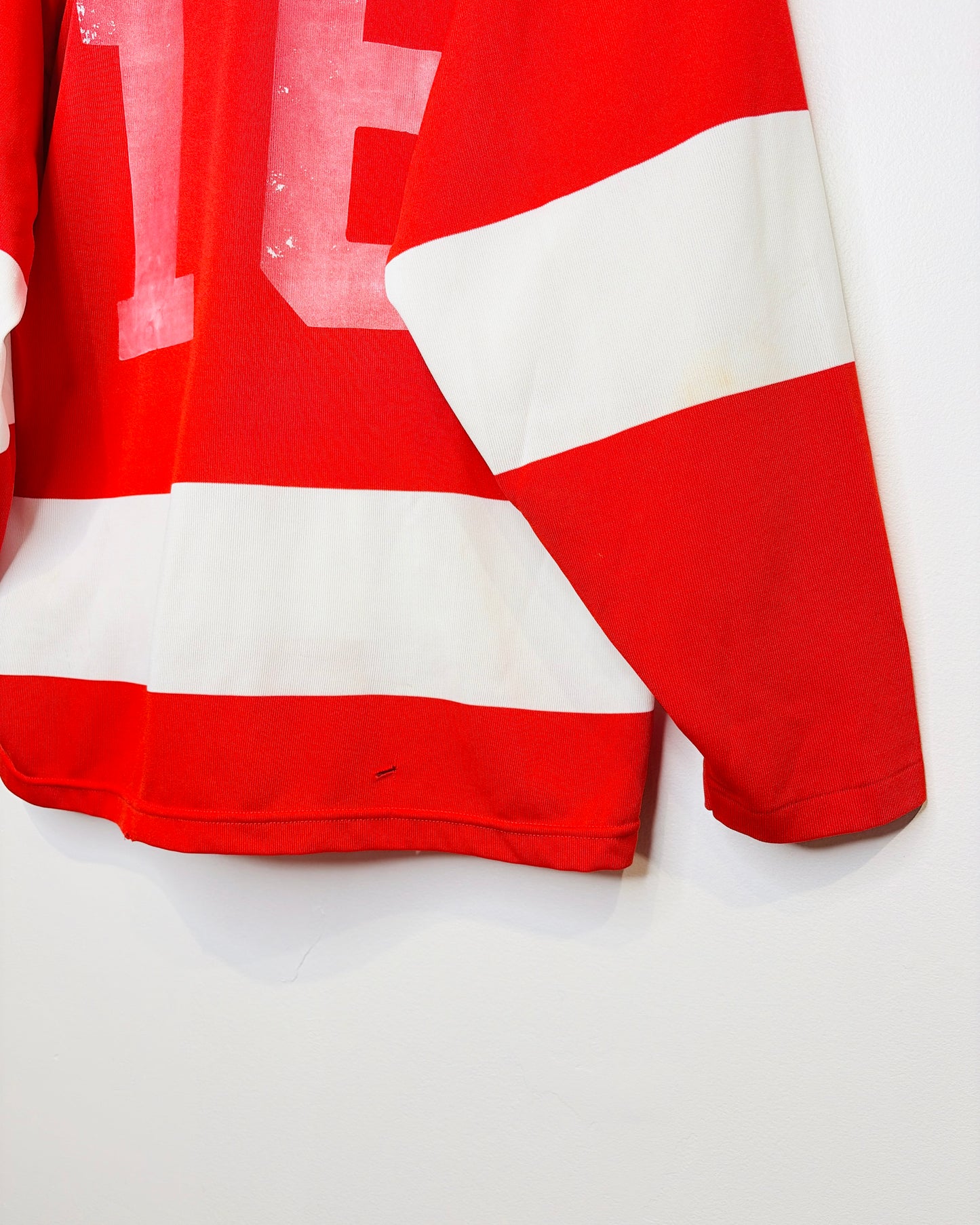 True Vintage 1970s University Of Alberta Law Red Hockey Jersey