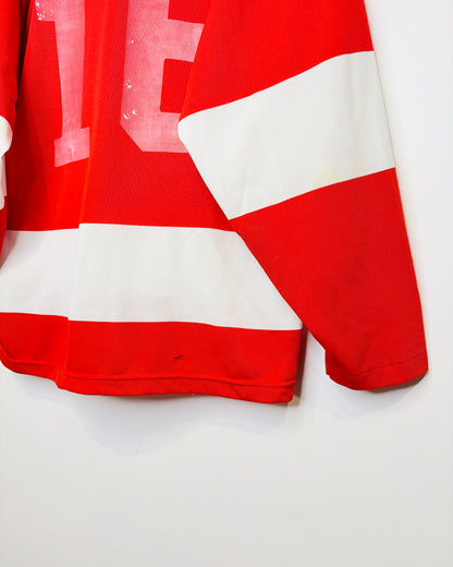 True Vintage 1970s University Of Alberta Law Red Hockey Jersey