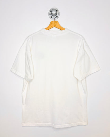Vintage 90s Disney Winnie The Pooh & Friends White Pocket Tee Shirt