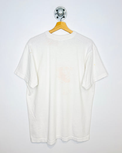 Vintage 90s Federal Express White Tee Shirt