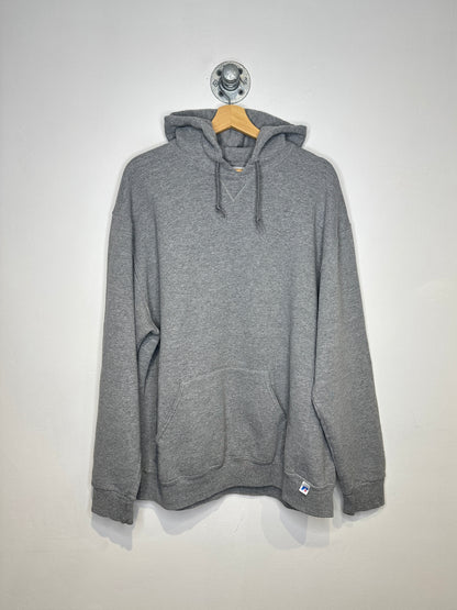Vintage 2000s Russell Blank Grey Hoodie