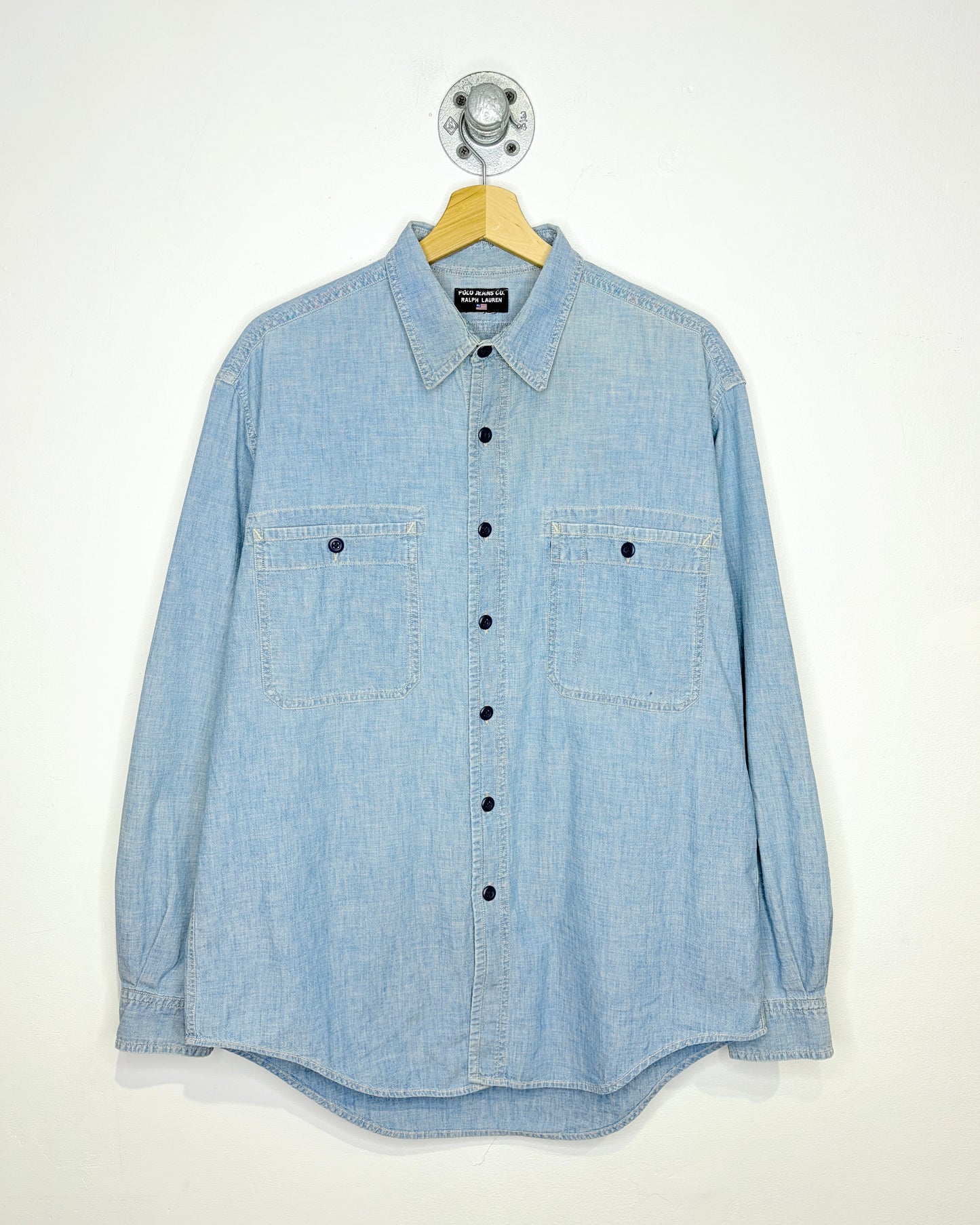 Vintage 2000s Ralph Lauren Polo Jeans Co. Denim Shirt