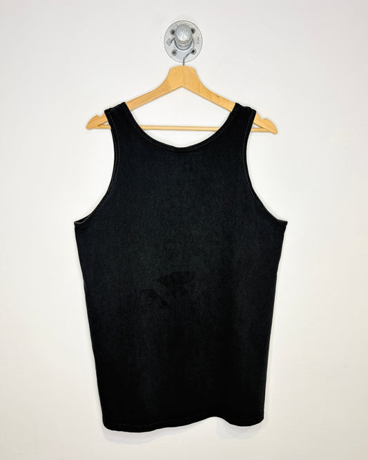 Vintage 90s Disney Minnie Mouse Faded Black Tank Top