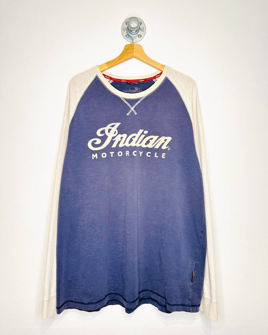 2000s Indian Motorcycle Twotone Longsleeve Shirt