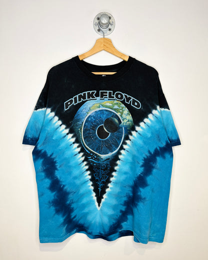 Pink Floyd Liquid Blue AOP Tie Dye Tee Shirt