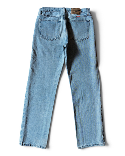 Vintage 2000s Wrangler Light Washed Faded Straight Leg Jeans