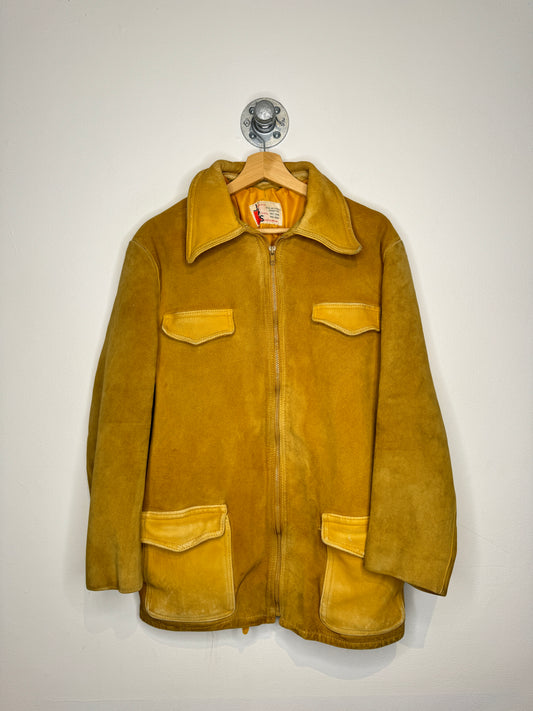 Vintage Suede JACS Zip Up Jacket