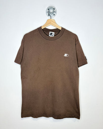 Vintage 90s Starter Faded Brown Tee Shirt