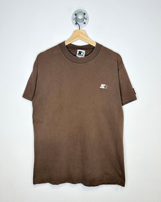 Vintage 90s Starter Faded Brown Tee Shirt