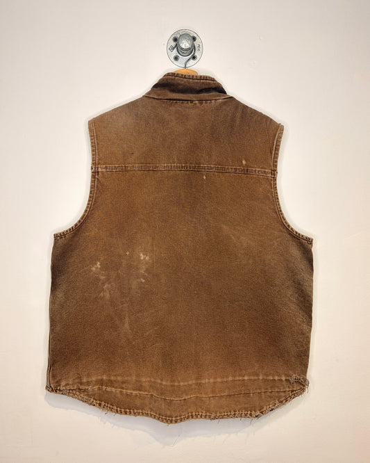 Vintage Carhartt Distressed Earth Tone Vest