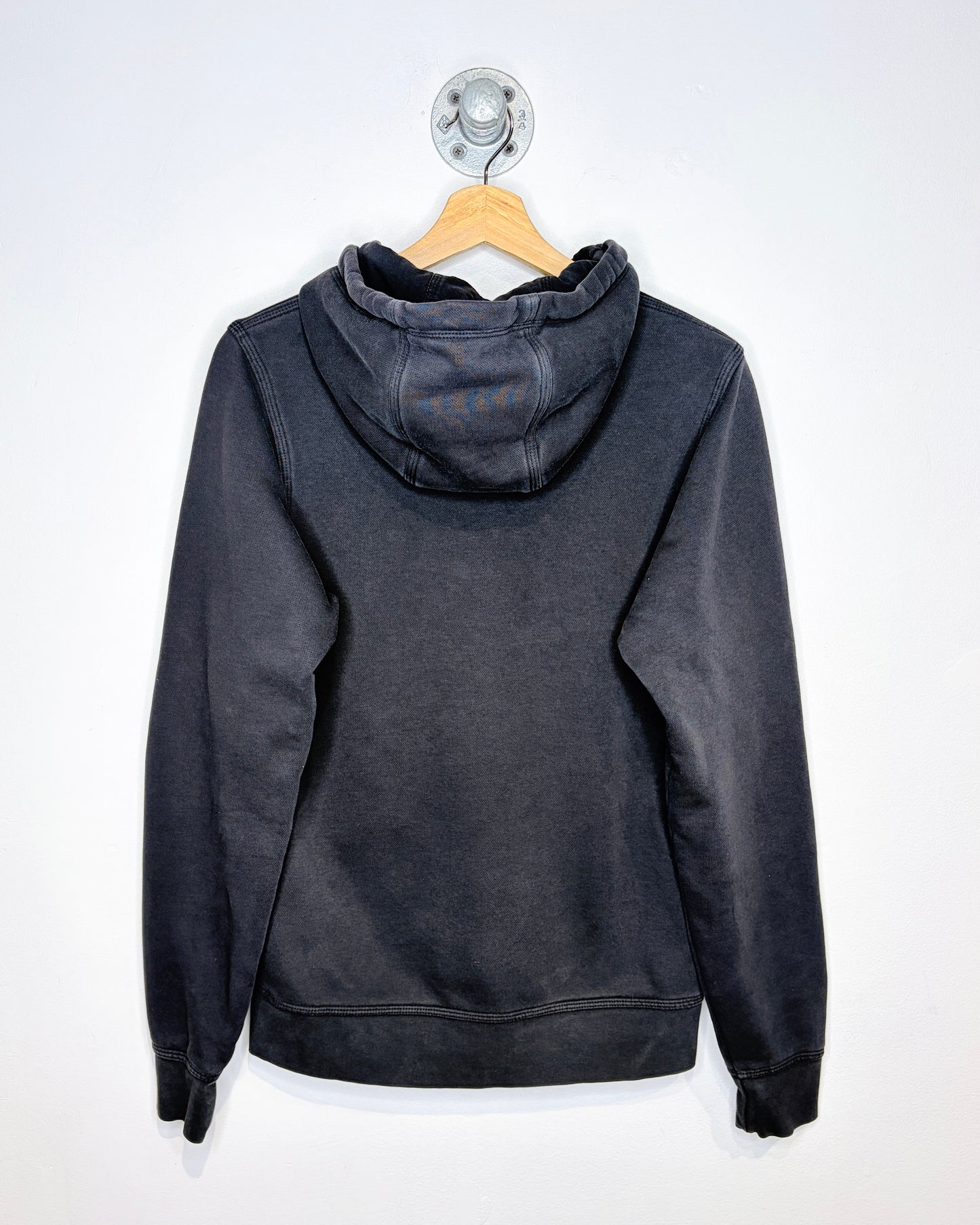 Nike Swoosh Faded Black Hoodie