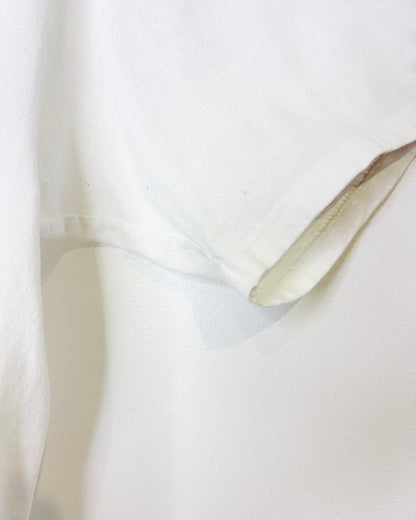 Vintage 90s Montreal Art White Tee Shirt