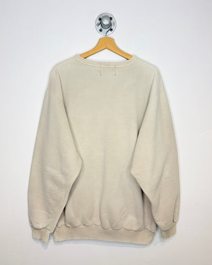 Vintage 90s Edwin Athletics Tan Crewneck Sweatshirt