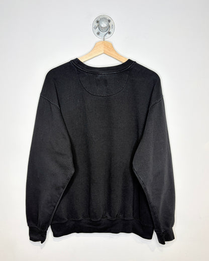 2000s University Of Alberta Black Crewneck Sweatshirt