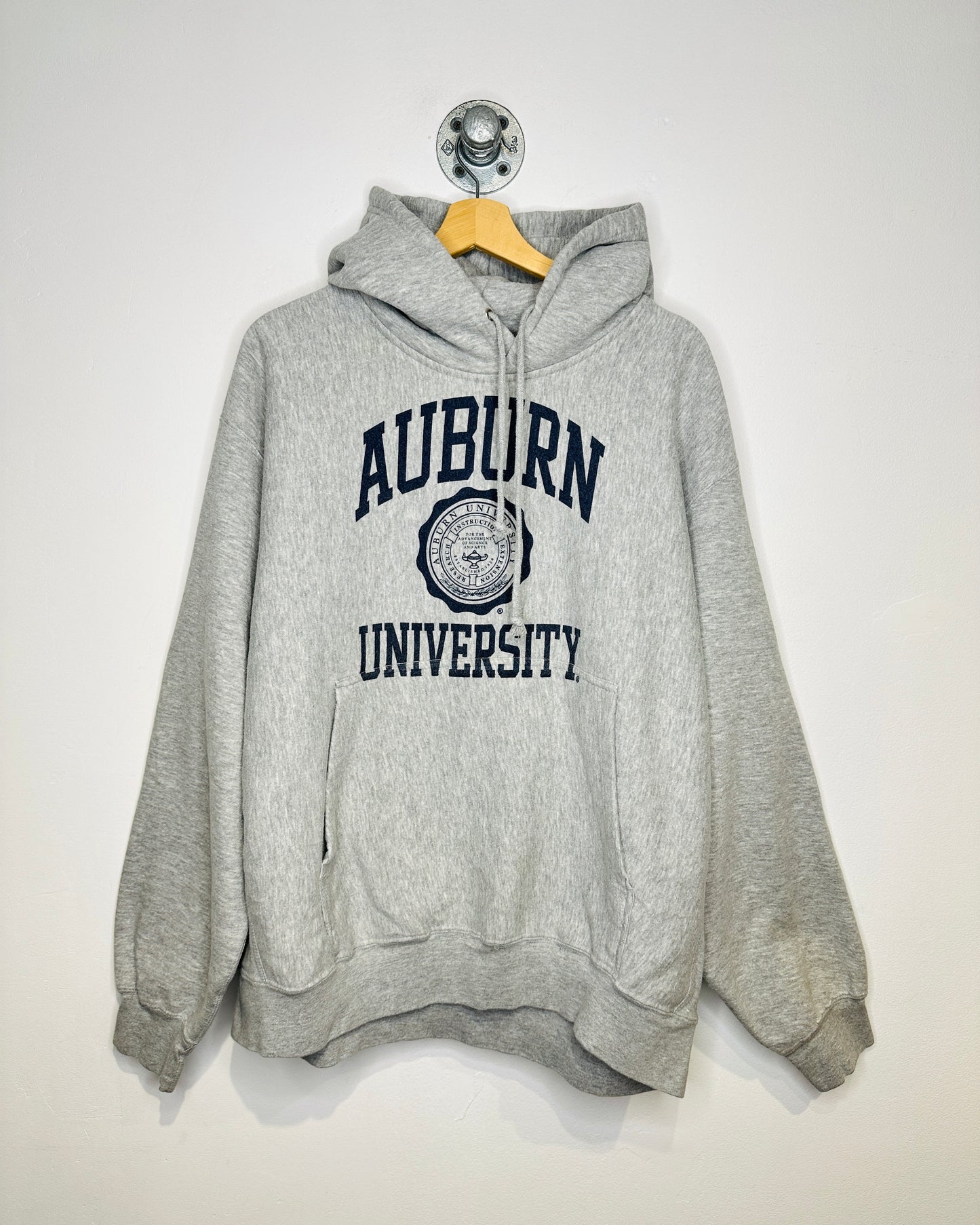 Vintage 2000s Auburn University Grey Hoodie