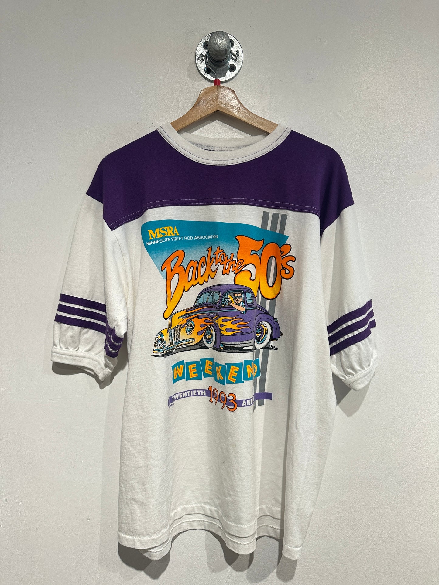 Vintage 1993 Minnesota Street Rod Tee Shirt