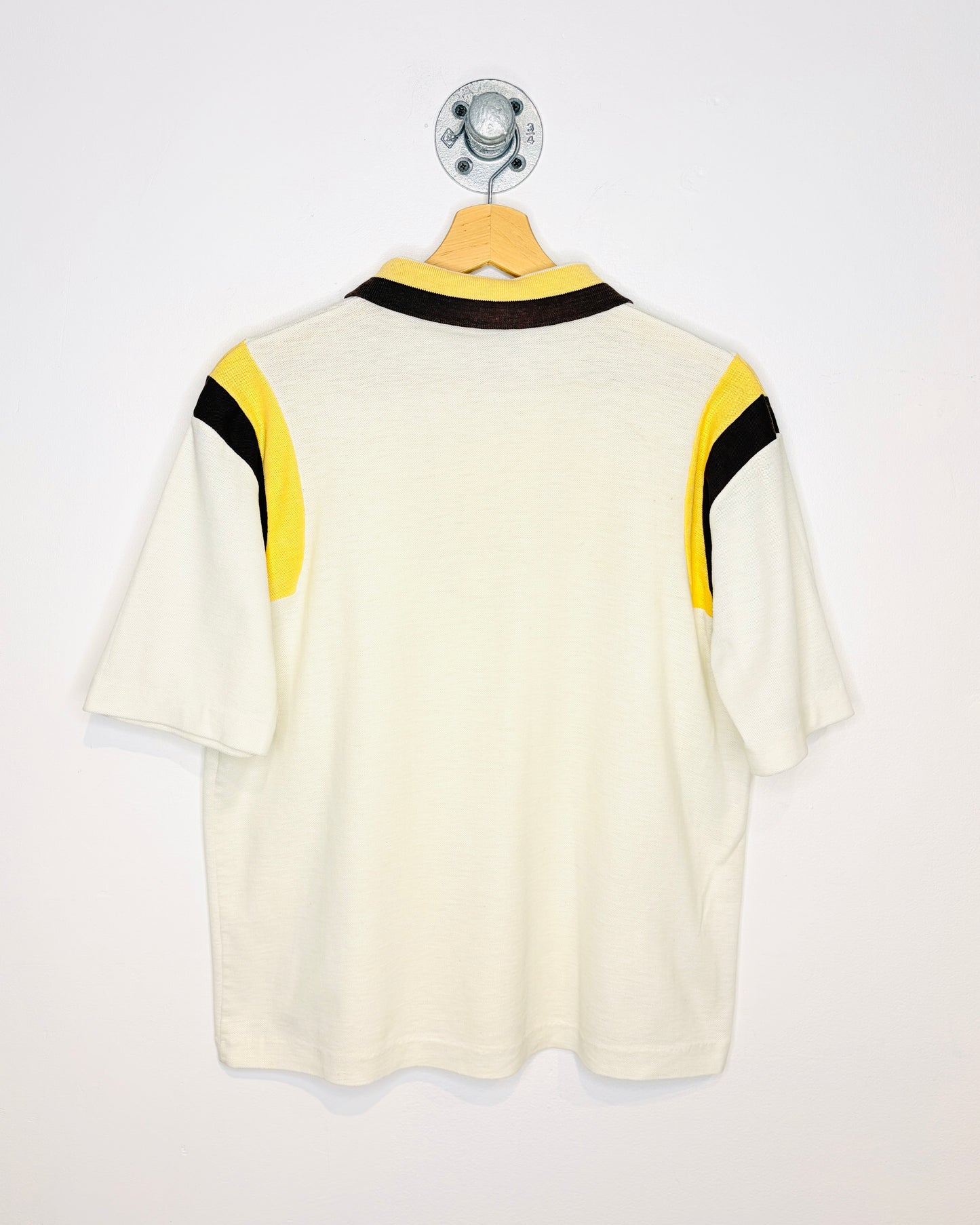 Vintage 70s Catalina White Polo Shirt