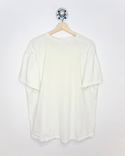 Vintage 90s Pig Graphic White Tee Shirt