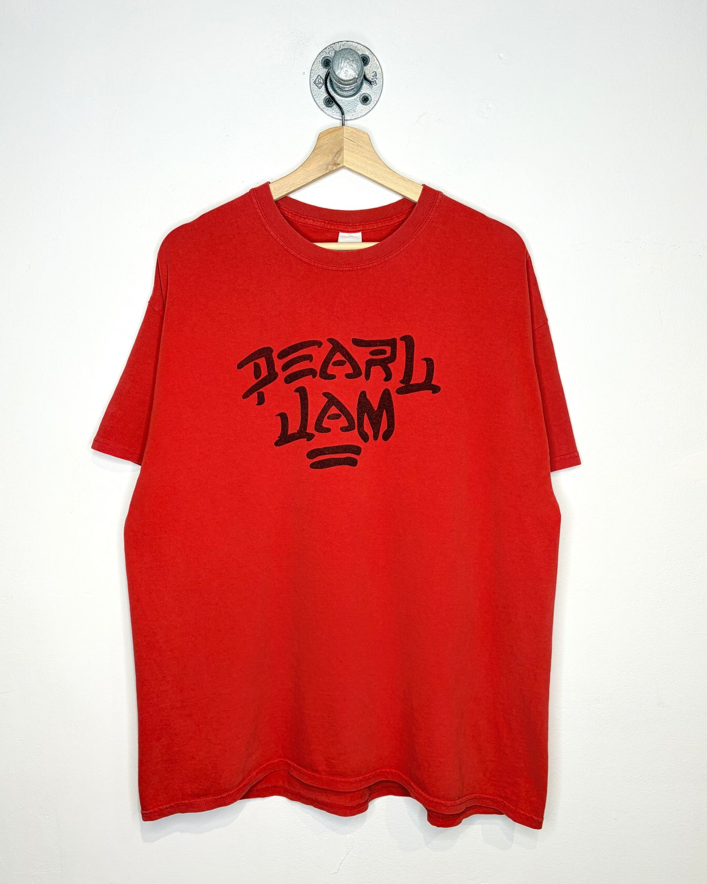 2000s Pearl Jam “Thrasher Magazine” Faded Red Tee Shirt