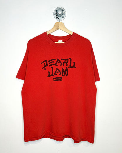 2000s Pearl Jam “Thrasher Magazine” Faded Red Tee Shirt