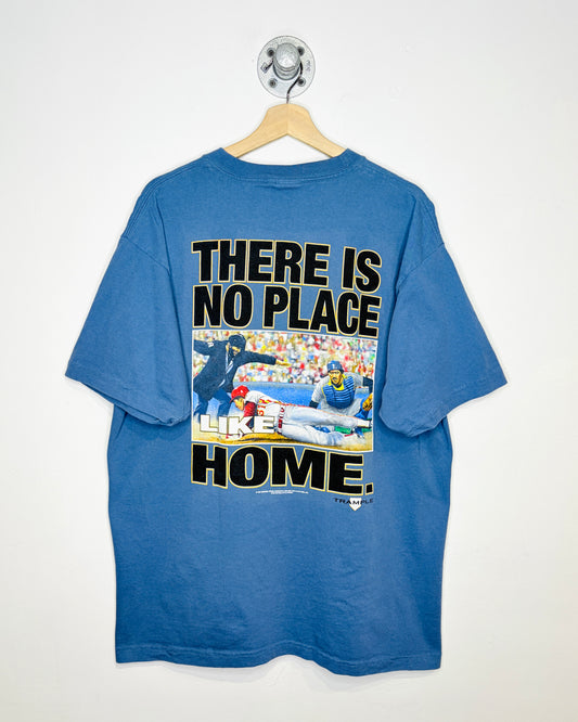Vintage 1998 Trample “There’s No Place Like Home” Slate Blue Tee Shirt