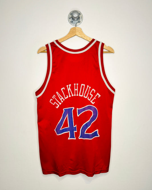 Vintage Philadelphia Sixers Stackhouse Basketball Jersey