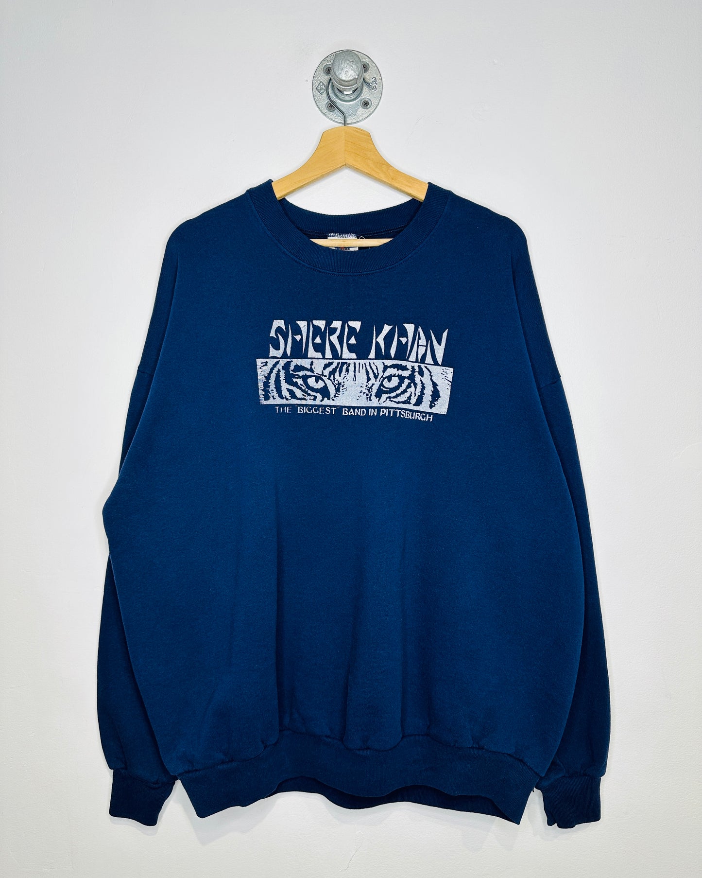 Vintage 2000s Shere Khan Navy Crewneck Sweatshirt