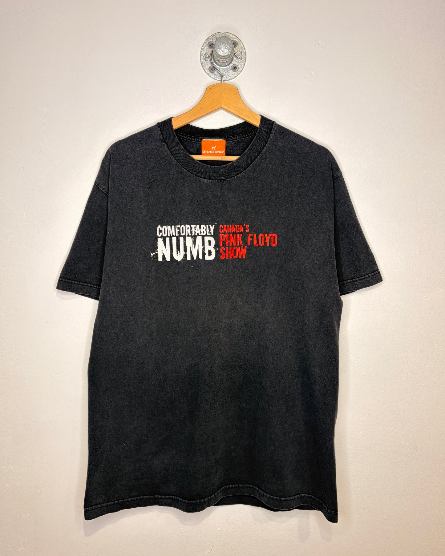 2000s Pink Floyd Comfortably Numb Faded Black Tee Shirt