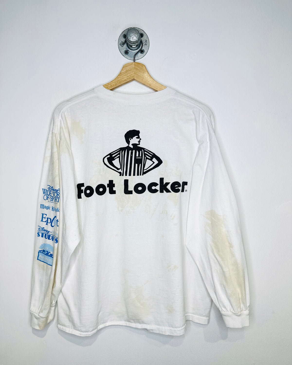 Vintage 2003 Walt Disney World Marathon White Longsleeve Shirt