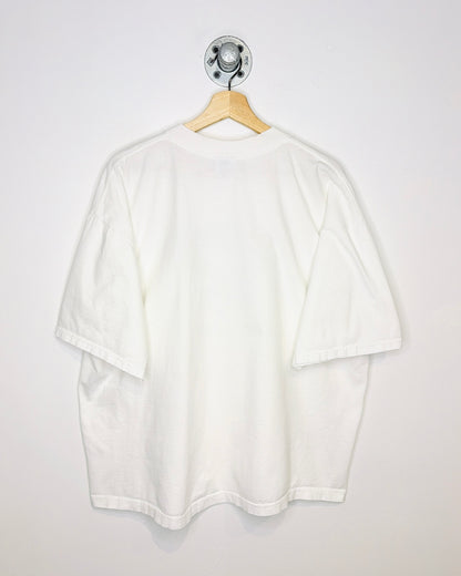 Vintage Boxy Harley Davidson Belize White Tee Shirt