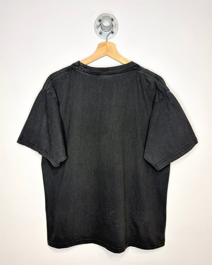 Vintage 2000s Bondi Beach Surf Club Black Faded Tee Shirt