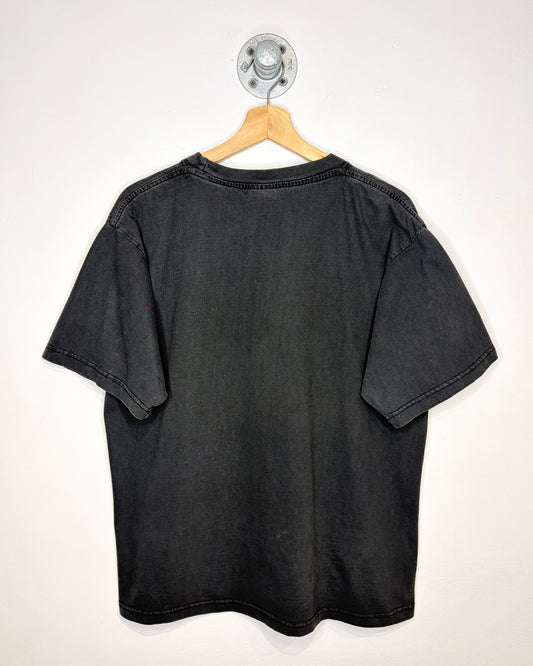 Vintage 2000s Bondi Beach Surf Club Black Faded Tee Shirt