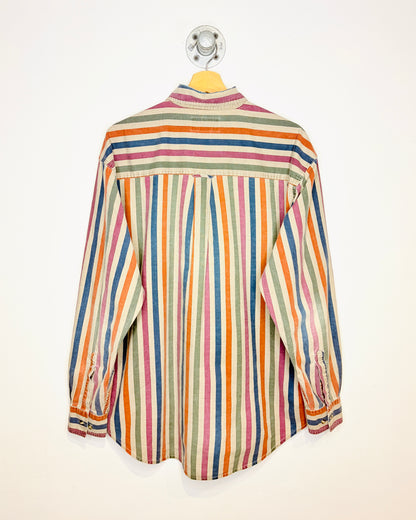 Vintage 90s Gulf Traders Multicoloured Button Up Shirt