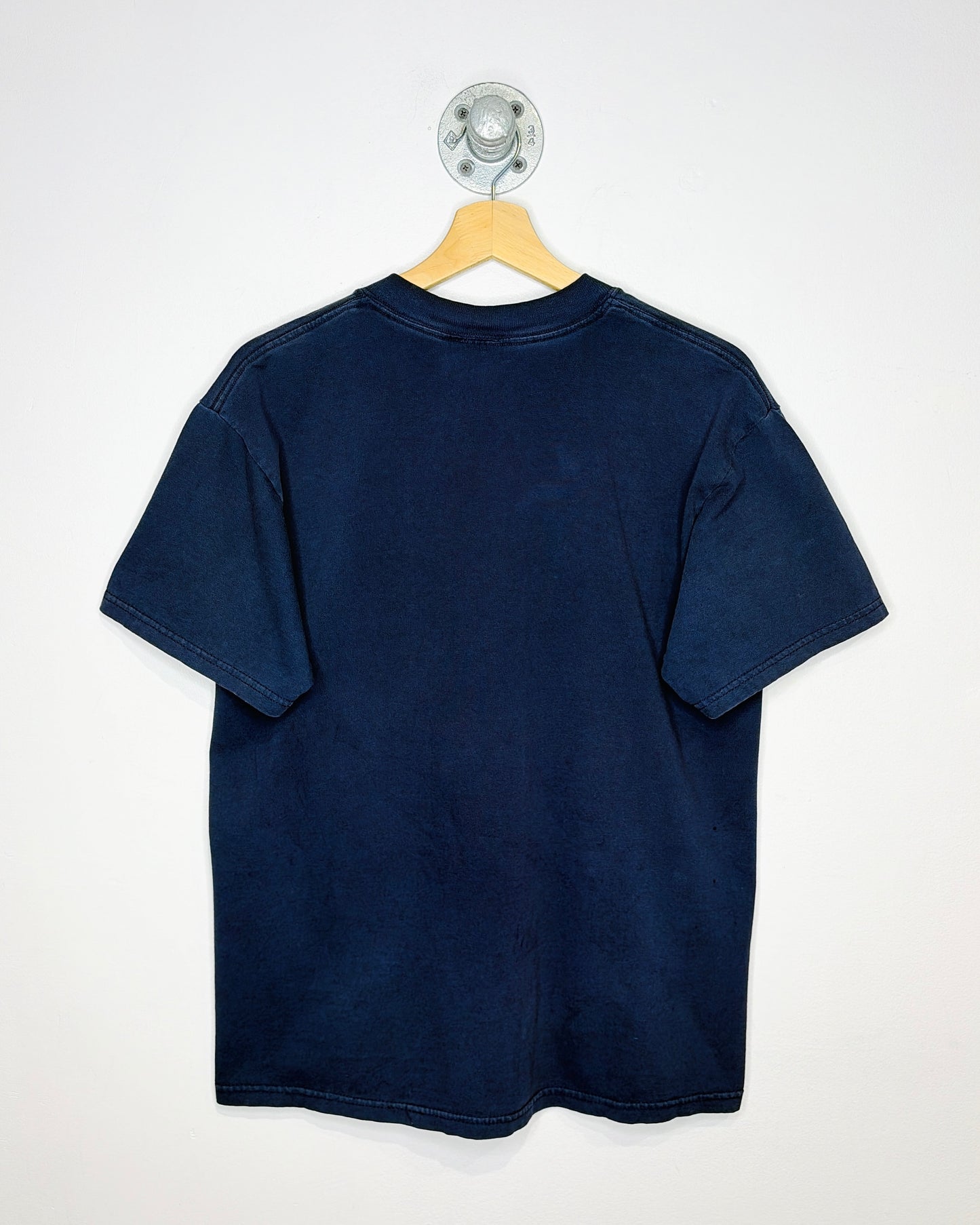 Vintage Disneyland California Adventure “I Bearly Survived!” Navy Tee Shirt