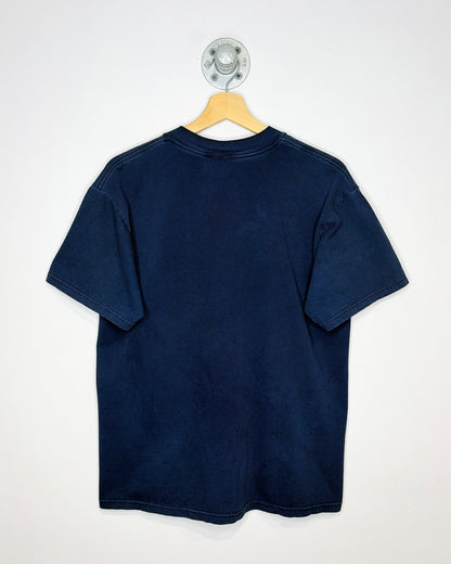 Vintage Disneyland California Adventure “I Bearly Survived!” Navy Tee Shirt