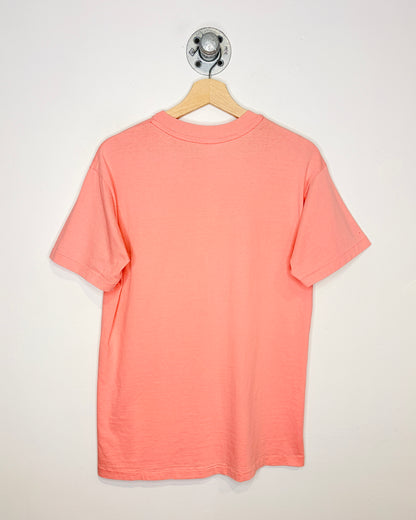 Vintage 80s Beverly Hills California Faded Pink Tee Shirt