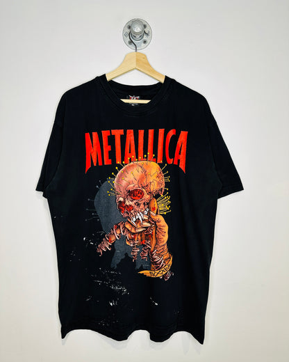 Vintage Early 2000s Metallica Black Tee Shirt