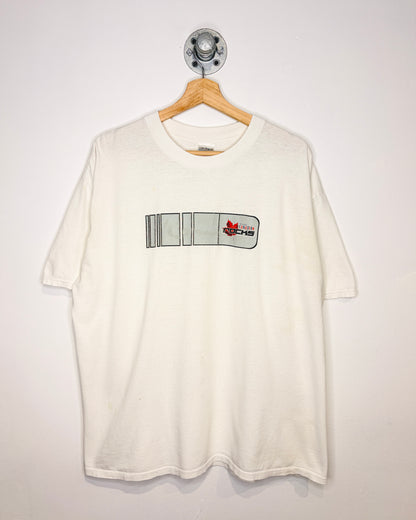 2000s Molson Canadian Rocks White Tee Shirt