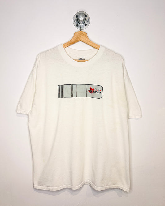 2000s Molson Canadian Rocks White Tee Shirt